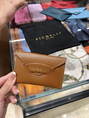 Piumelli 真皮小牛皮卡包