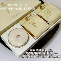 后 whoo 拱辰享：美 黃金奢華氣墊 金采緊顏CC氣墊（正裝1+替換芯2）
