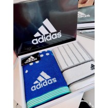 日本adidas 大毛巾二入禮盒組