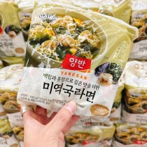 韓國超夯 八道淡菜蛤蜊海鮮湯麵4包裝