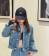 美國Jennie同款-Calvin Klein經典牛仔外套
